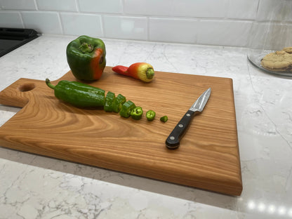 Solid Cherry Charcuterie Board Rikli Wood Products