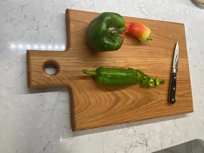 Solid Cherry Charcuterie Board Rikli Wood Products